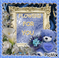FLOWERS FOR YOU - GIF animasi gratis