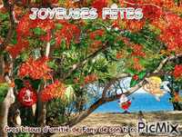 JOYEUSES FÊTES - Безплатен анимиран GIF