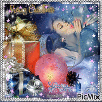 Happy and blessed Christmas for my Friends... 动画 GIF