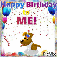 Happy Birthday to ME! - 免费动画 GIF