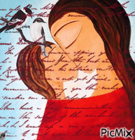 Carta a los amores анимированный гифка