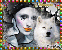 Pierrot et le loup ♥♥♥ κινούμενο GIF