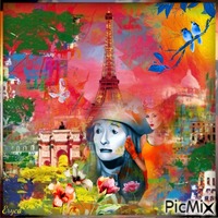 Mix de couleurs artistique - PNG gratuit