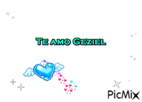Te amo GEZIEL - Безплатен анимиран GIF