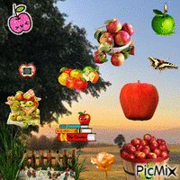 Applecore GIF animé