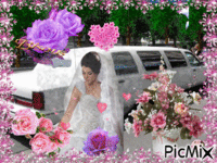 mariage...bisous アニメーションGIF