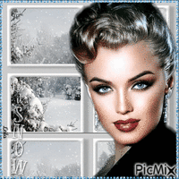 Let it Snow. Marilyn Monroe