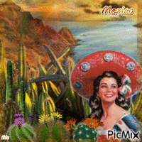 Mexiko - Zdarma animovaný GIF