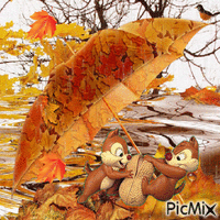 podzim - Animovaný GIF zadarmo
