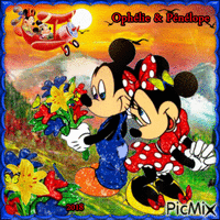 CONCOURS : ''Mickey et Minnie'' - GIF animé gratuit