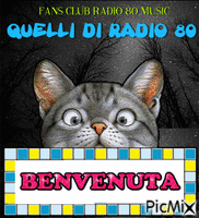 RADIO 80 MUSIC Gif Animado