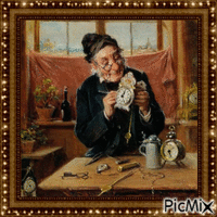 THE WATCHMAKER - Free animated GIF