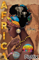 África intensa GIF animé