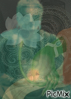 Nebulosa zen animovaný GIF