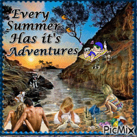 Summer Adventures - Gratis geanimeerde GIF