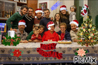 Natale a Casa Pannocchi - GIF animé gratuit