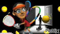 Tennis GIF animé