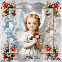 Ange Hariel (nées entre 1- 5 juin) animirani GIF