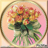 Roses par BBM animirani GIF