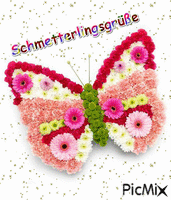 Butterfly Greetings - Gratis geanimeerde GIF