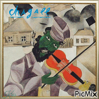Violoniste de Marc Chagall