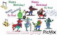 happy birthday Animiertes GIF