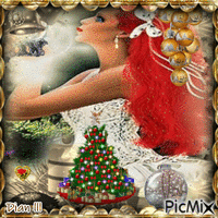 Hanging Christmas Ornaments анимирани ГИФ