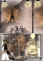 parfum de paris - GIF animé gratuit