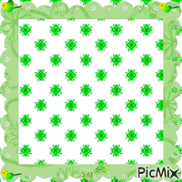 frame green by sal - Free animated GIF