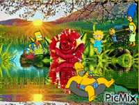 Simpson GIF animé
