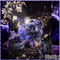 Princess Luna - Bezmaksas animēts GIF