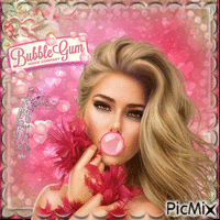 Bubble gum - Bezmaksas animēts GIF