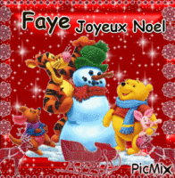 Joyeux Noel Faye ♥♥♥ GIF animé