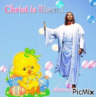 Christ is Risen.! анимированный гифка