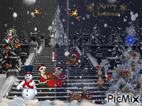 Disney Christmas - GIF animasi gratis