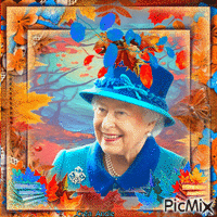 Elizabeth II, Reine d'Angleterre - Δωρεάν κινούμενο GIF