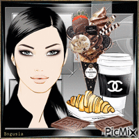 Chanel { Ice Cream & Chocolate & Shake }