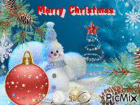 ⛄ Merry Christmas! - Darmowy animowany GIF