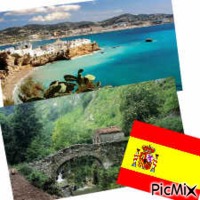 Paysage Espagne - Ingyenes animált GIF