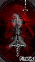 Gothic Prayer Animated GIF