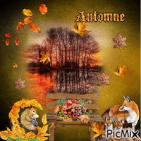 C’est l’automne ! animovaný GIF