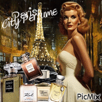 Paris Parfüm GIF animé