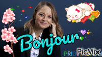 Bonjour Jodie Foster - Free animated GIF