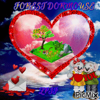 FOREST DORMOUSE GIF animata