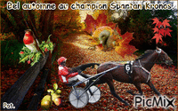 Le champion Spartan Kronos. - GIF animé gratuit