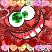 funny valentine - GIF animé gratuit