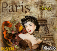 RETRO PARIS animasyonlu GIF