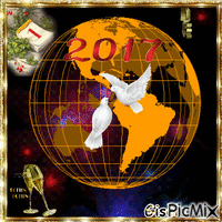 Paix dans le monde pour 2017