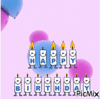 Feliz Aniversário - GIF animado gratis