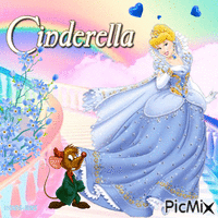 Cinderella-cartoon-mice-disney-princess